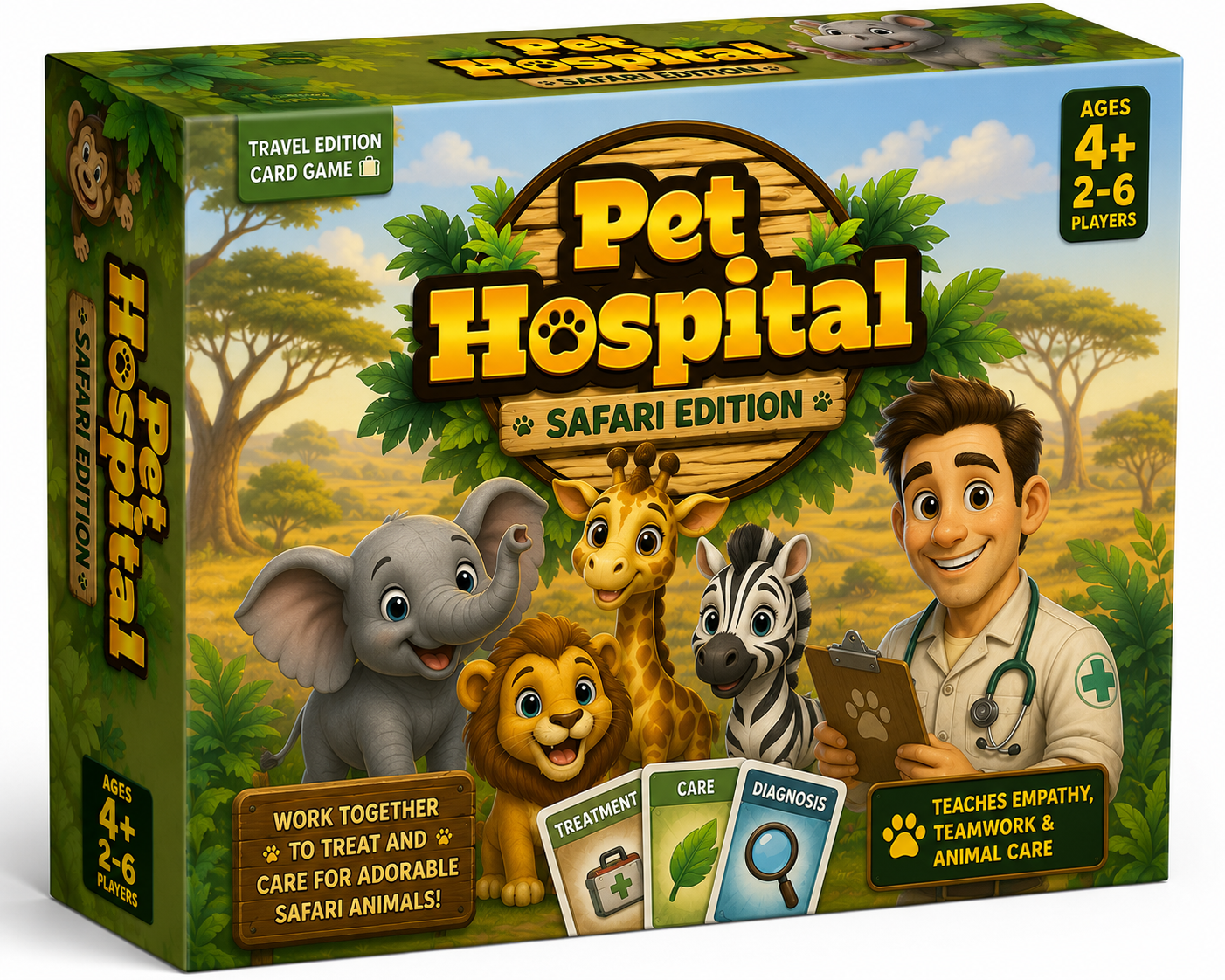 Pet Hospital – Children’s Card Game