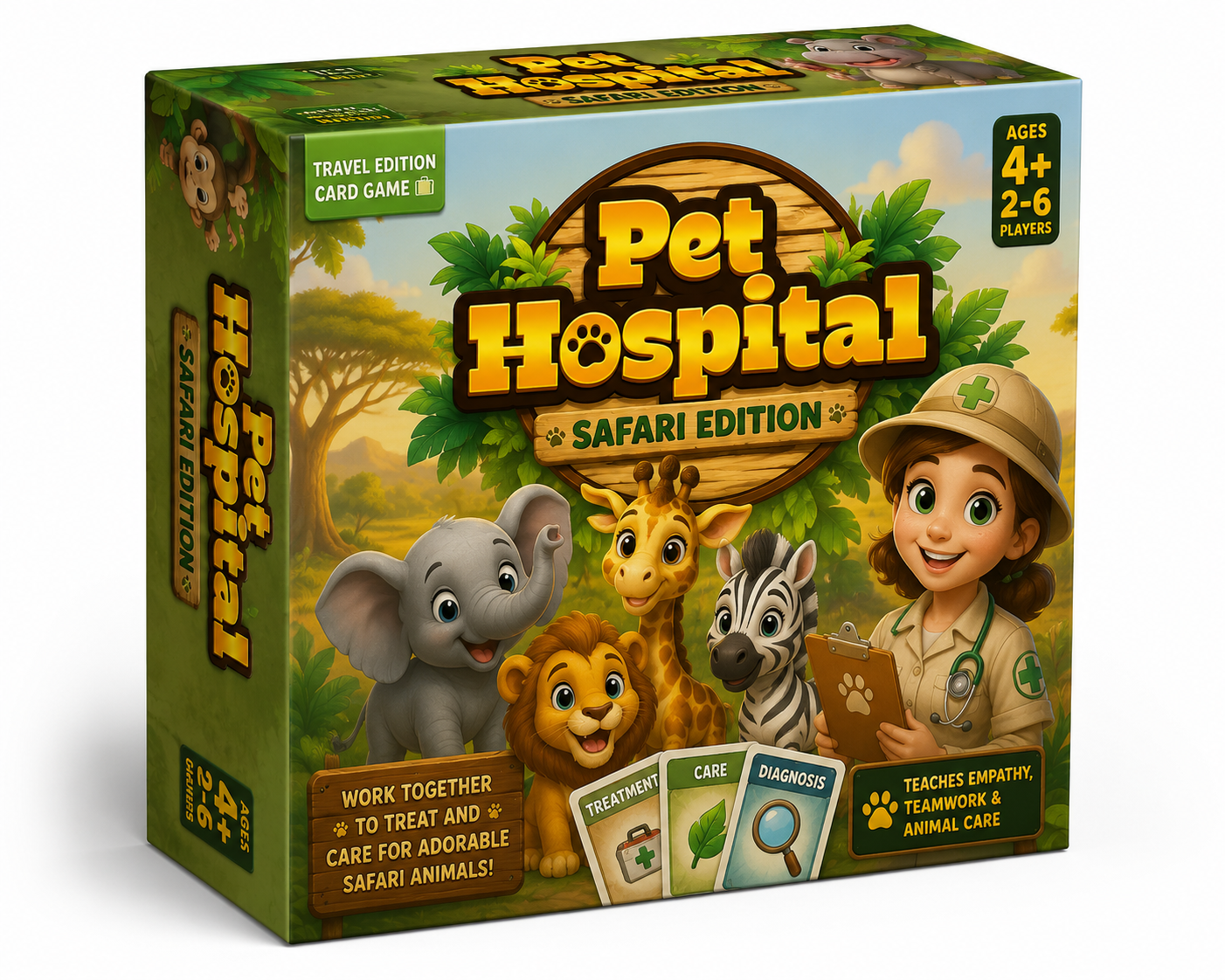Pet Hospital – Children’s Card Game